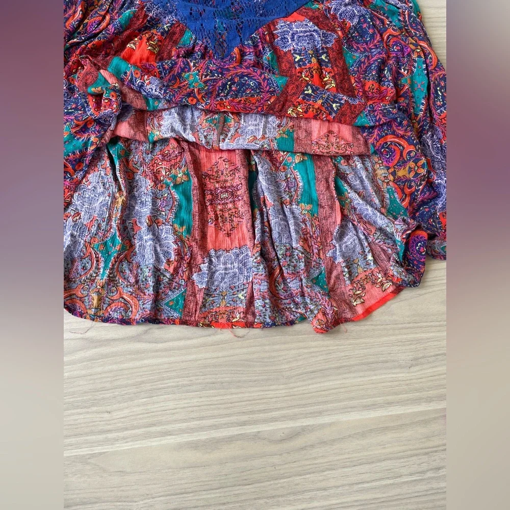 Free People Multicolored Patterned Fabric - Picture 8 of 11